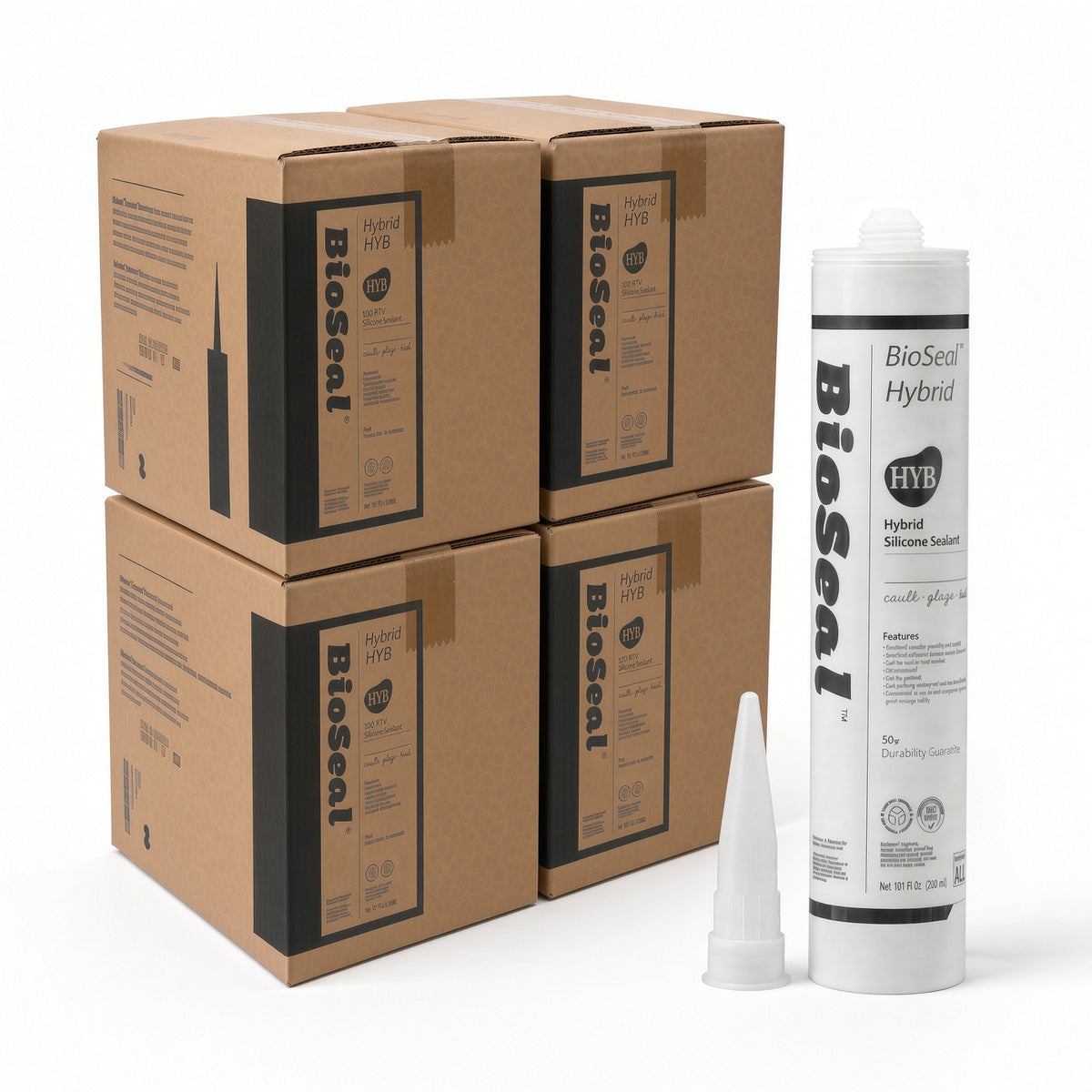 BioSeal Hybrid Silicone Sealant –10.1 oz