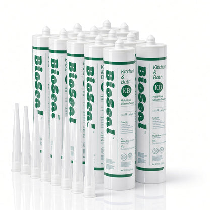 BioSeal Kitchen & Bath Silicone Sealant –10.1 oz