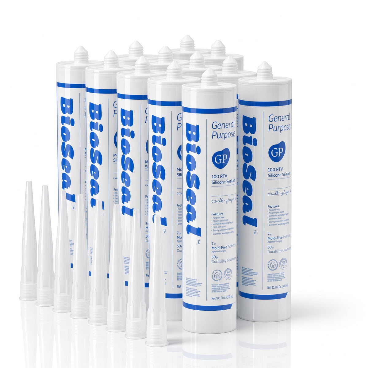 BioSeal General Purpose Silicone Sealant –10.1 oz