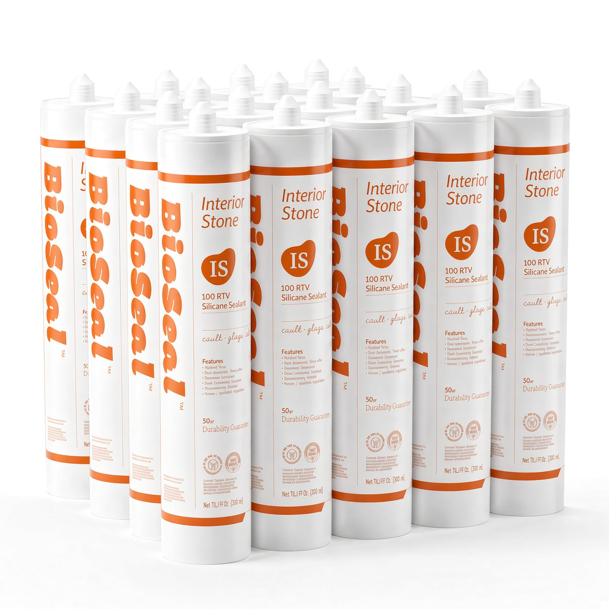 BioSeal Interior Stone Silicone Sealant –10.1 oz