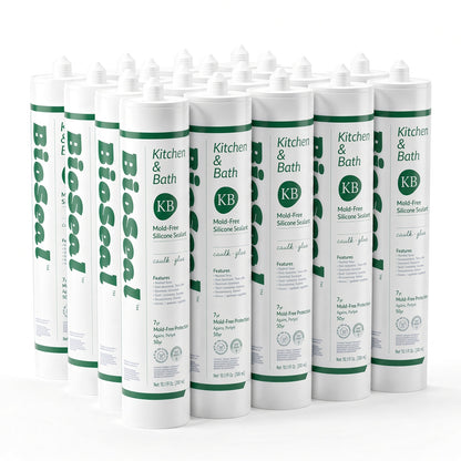 BioSeal Kitchen & Bath Silicone Sealant –10.1 oz
