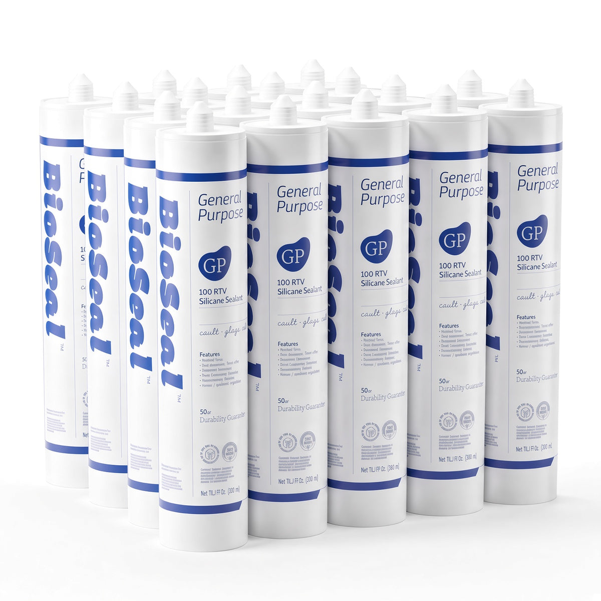 BioSeal General Purpose Silicone Sealant –10.1 oz