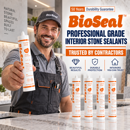 BioSeal Interior Stone Silicone Sealant –10.1 oz
