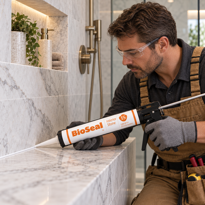 BioSeal Interior Stone Silicone Sealant –10.1 oz