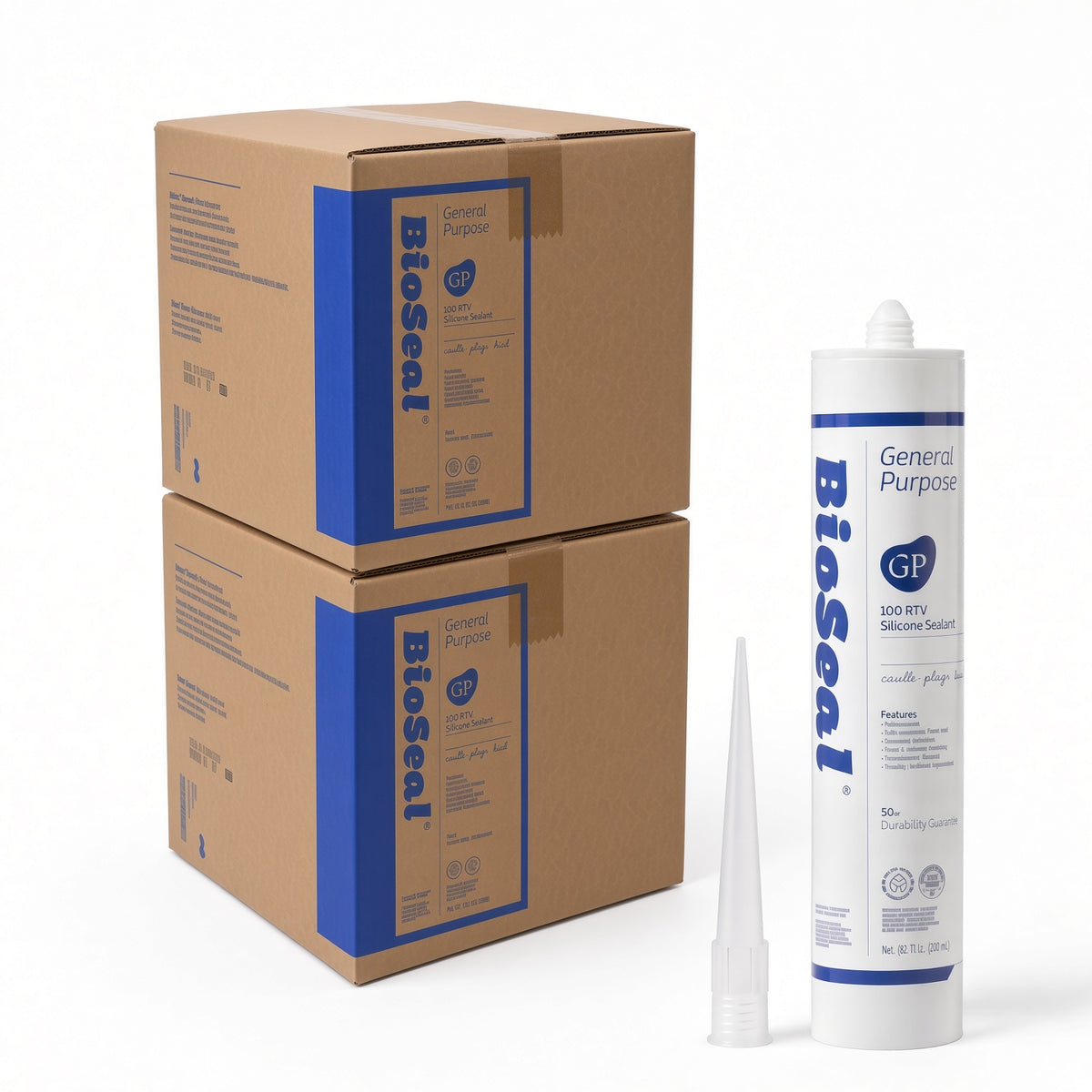 BioSeal General Purpose Silicone Sealant –10.1 oz