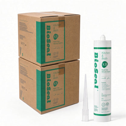 BioSeal Kitchen & Bath Silicone Sealant –10.1 oz