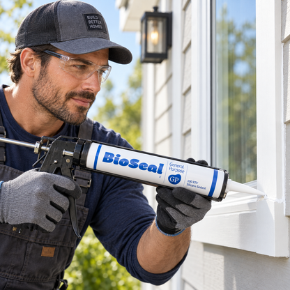 BioSeal General Purpose Silicone Sealant –10.1 oz