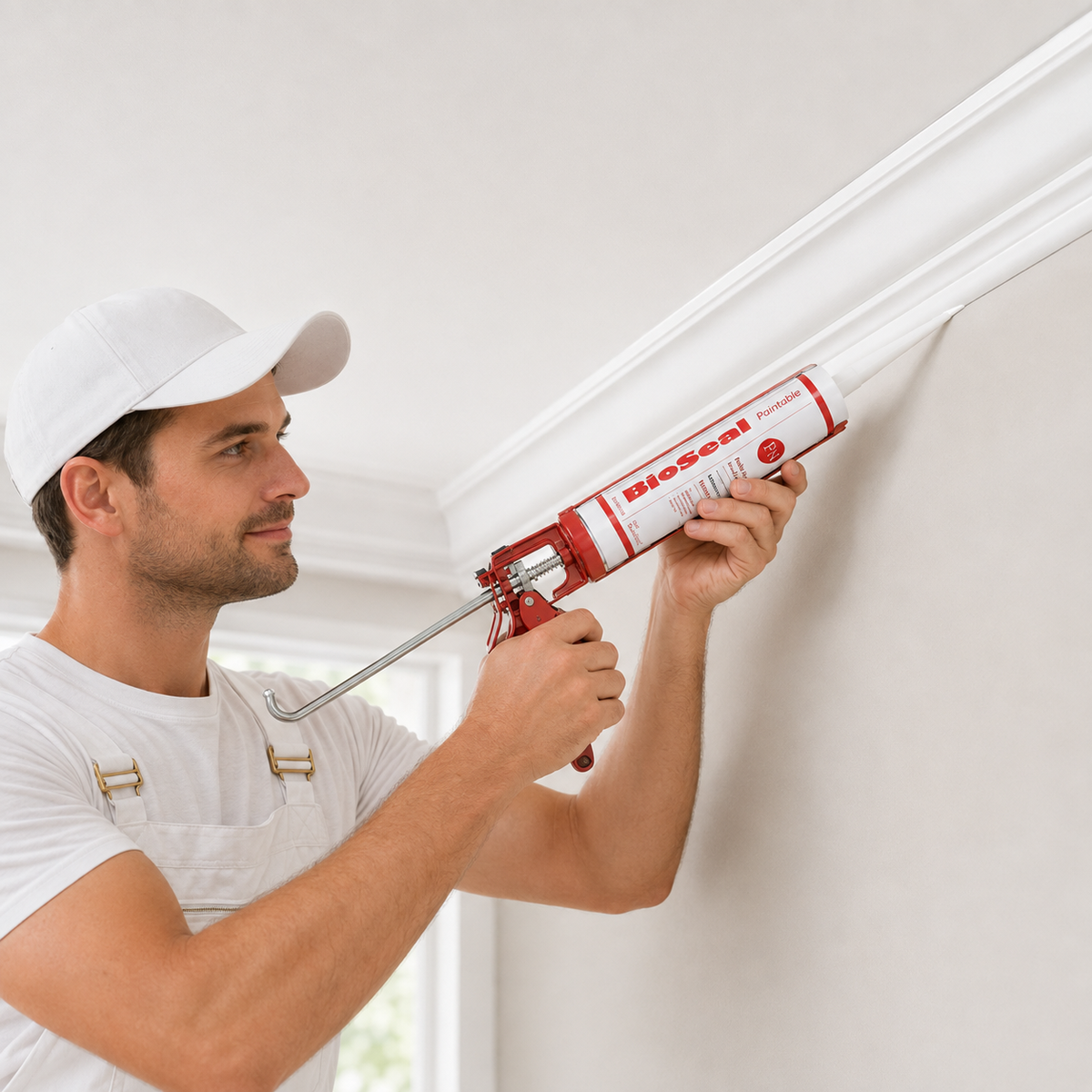 BioSeal Paintable Acrylic Latex Caulk – 10.1 oz