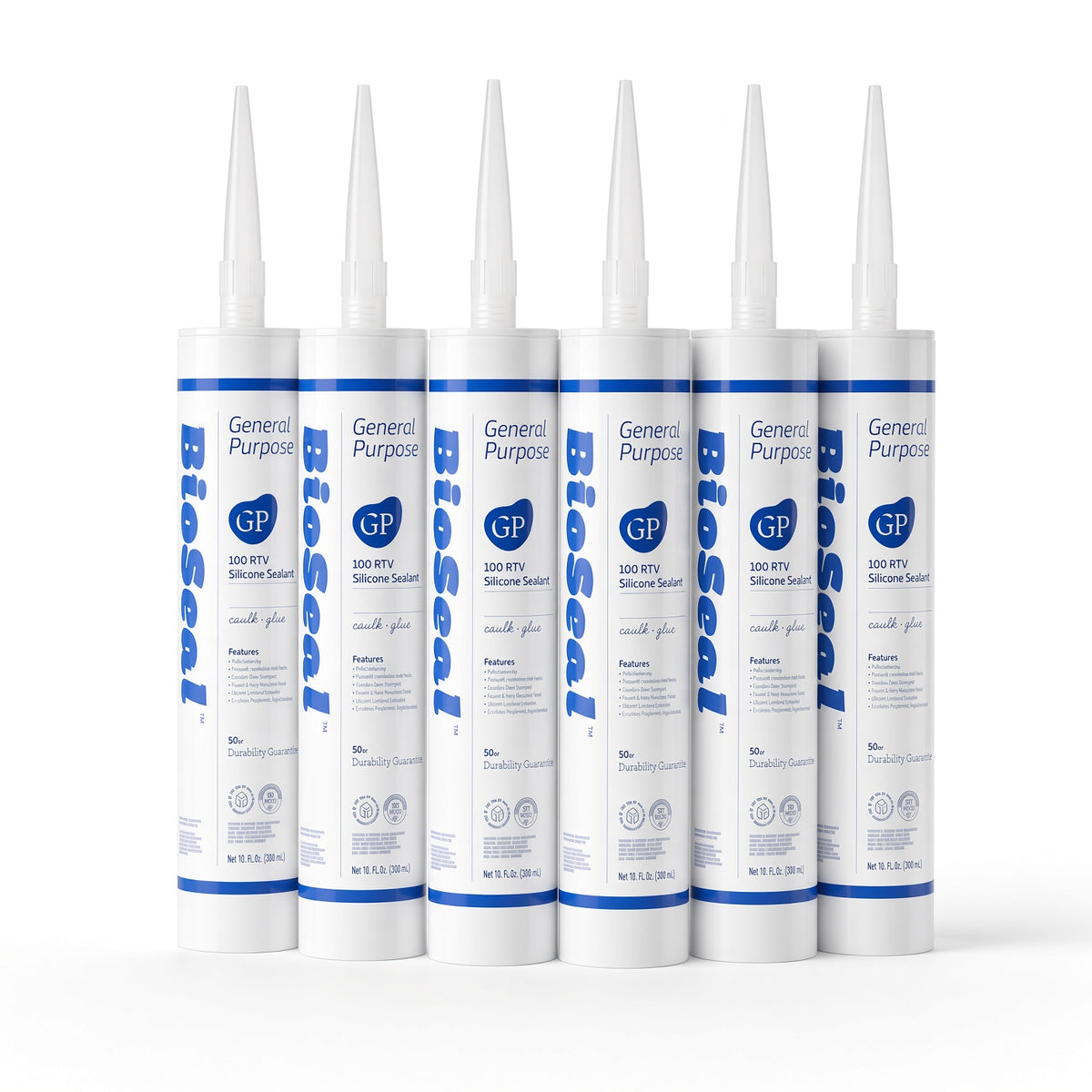 BioSeal General Purpose Silicone Sealant –10.1 oz