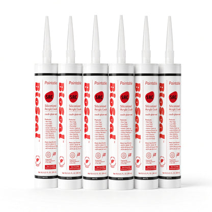 BioSeal Paintable Siliconized Acrylic Caulk –10.1 oz