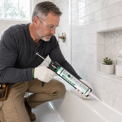 BioSeal Kitchen & Bath Silicone Sealant –10.1 oz