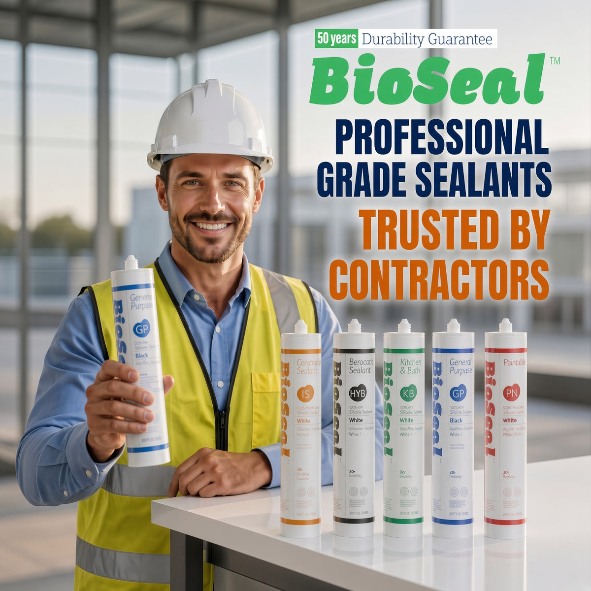 BioSeal Hybrid Silicone Sealant –10.1 oz